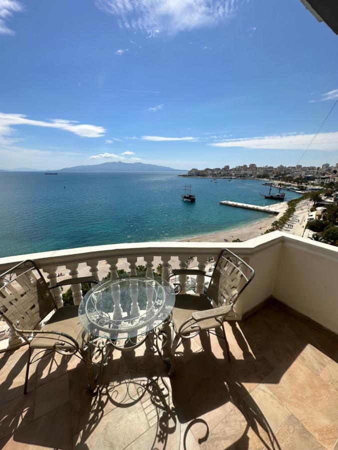 Monte Cristo Hotel With Rooftop Pool Sarande Exterior photo